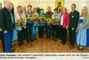 Viele Sterne am Tourismushimmel