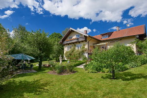 Das Haupthaus mit der Ferienwohnung Panoramablick im OG