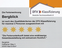 5 Sterne DTV-Klassifizierung