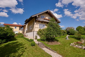 Das Haupthaus mit der Ferienwohnung Panoramablick im OG